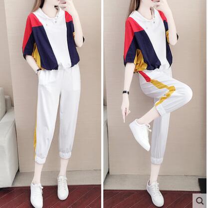 Sports suit female summer new loose Korean fashion tide brand foreign student leisure two-piece suit 2020 spring and summer, Pink
Sports suit female summer new loose Korean fashion tide brand foreign student leisure two-piece suit 2020 spring and summer, Pink