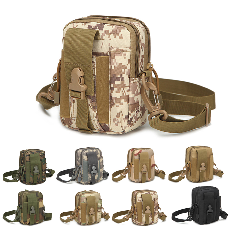 Molle Shoulder Bag Tactical Waist Belt Mobile Phone Bag Nylon Outdoor Hiking Climbing Hunting Sports Waist Packs, Black
Molle Shoulder Bag Tactical Waist Belt Mobile Phone Bag Nylon Outdoor Hiking Climbing Hunting Sports Waist Packs, Black
