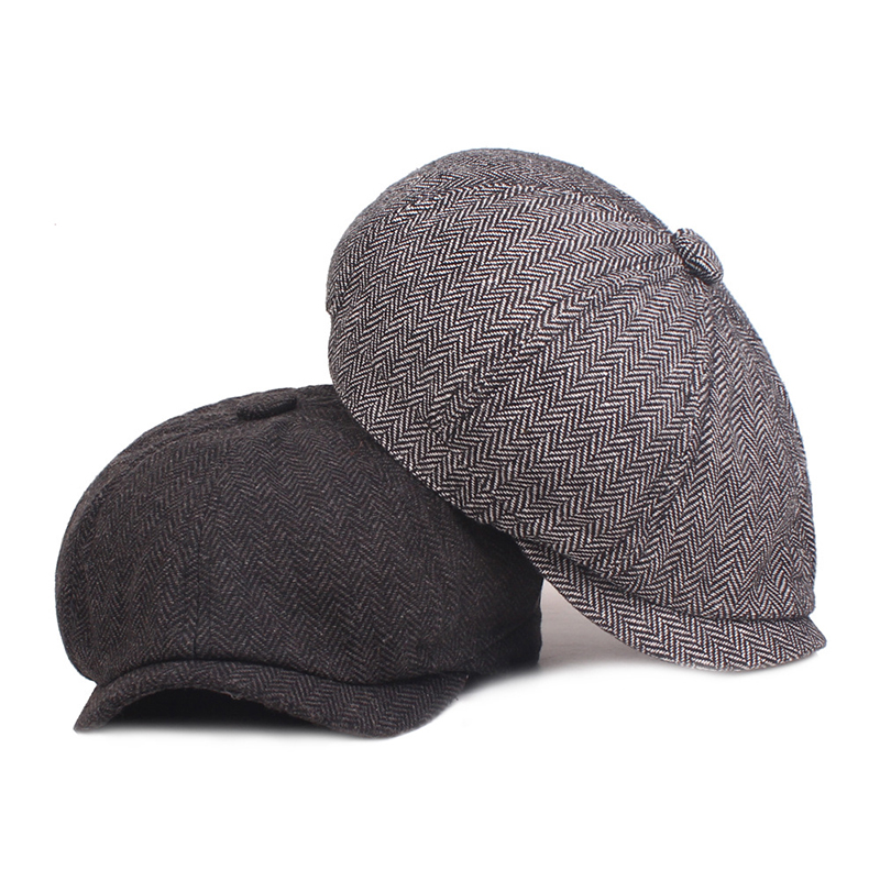 Sboy Hats Winter Thicken Earflaps Caps Men Warm Plus Velvet Octagonal Hat Male Detective Painter Chapeau, Dark grey
Sboy Hats Winter Thicken Earflaps Caps Men Warm Plus Velvet Octagonal Hat Male Detective Painter Chapeau, Dark grey