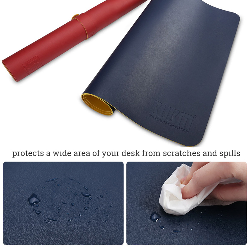 Waterproof Desk Pad Protecter,Mouse Pad,PU Leather Mouse Keyboard Desk Mat,With Comfortable Writing Surf
Waterproof Desk Pad Protecter,Mouse Pad,PU Leather Mouse Keyboard Desk Mat,With Comfortable Writing Surf