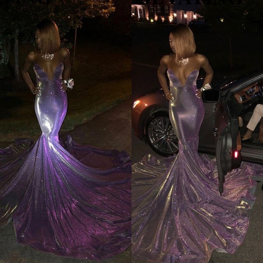 Sexy Reflective Prom Dresses 2020 Sweetheart Mermaid Long Lavender African Plus Size Evening Gowns, Blue
Sexy Reflective Prom Dresses 2020 Sweetheart Mermaid Long Lavender African Plus Size Evening Gowns, Blue