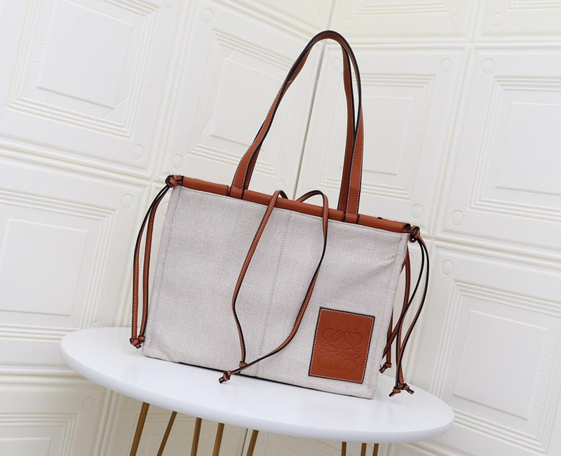 Newset Classic Letters Canvas Leather Shopping Bags Shoulder Bag Beach Tote Handbags Women Mummy Bag Clutch Shopping Bag Purse