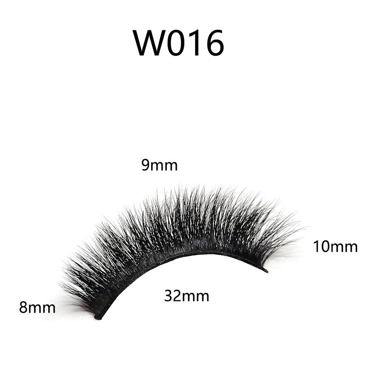 10mm 3D 100% Siberian Mink Eyelashes 5D False Eyelashes Natural Style Slender Stereo Multilayer Mink Lashes Makeup Fake Eyelash Extension
