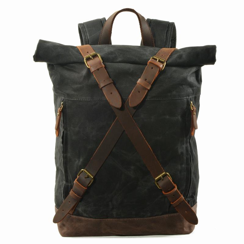 Hlurker Outdoor Bag Waterproof Canvas Unisex Vintage Cowboy Backpack Camera Bag Travel Rucksack Hiking Camping Backpacks, Black
Hlurker Outdoor Bag Waterproof Canvas Unisex Vintage Cowboy Backpack Camera Bag Travel Rucksack Hiking Camping Backpacks, Black