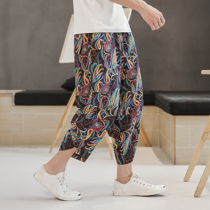 Casual Printed Hip Hop Harem Pants Men Streetwear Sweatpants Trousers Pants 2020 Cotton Linen Wide Leg Men Joggers, Fan
Casual Printed Hip Hop Harem Pants Men Streetwear Sweatpants Trousers Pants 2020 Cotton Linen Wide Leg Men Joggers, Fan