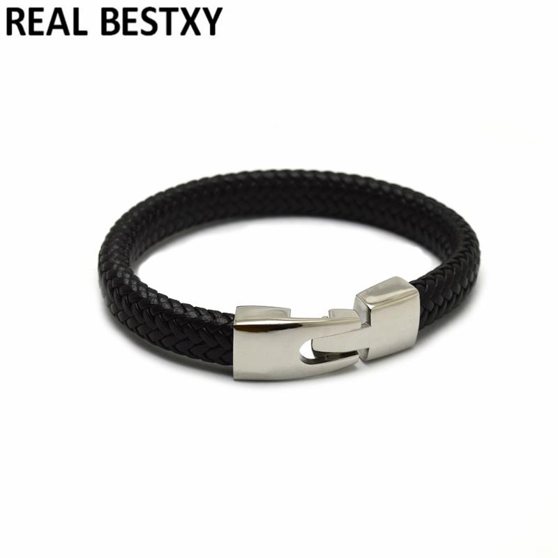 5pcs/lot Leather Bracelet Men Stainless Steel Clasp Handmade Men Bracelets Bangles Braided Leather Bracelet women Wholesale
5pcs/lot Leather Bracelet Men Stainless Steel Clasp Handmade Men Bracelets Bangles Braided Leather Bracelet women Wholesale