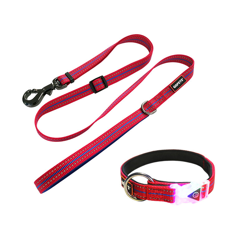 Pet Hand Holding Rope Nylon Reflective LED Luminous Dog Collar Night Reflective Nylon Tow Rope Hand Holding
Pet Hand Holding Rope Nylon Reflective LED Luminous Dog Collar Night Reflective Nylon Tow Rope Hand Holding