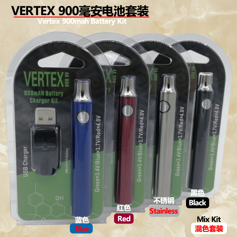 900mah Vertex battery Preheat Battery Vertex Co2 Kits LO Battery Co2 Oil Vaporizer O Pen 510 Vape Pen Vaporizer Batteries 900mah
900mah Vertex battery Preheat Battery Vertex Co2 Kits LO Battery Co2 Oil Vaporizer O Pen 510 Vape Pen Vaporizer Batteries 900mah