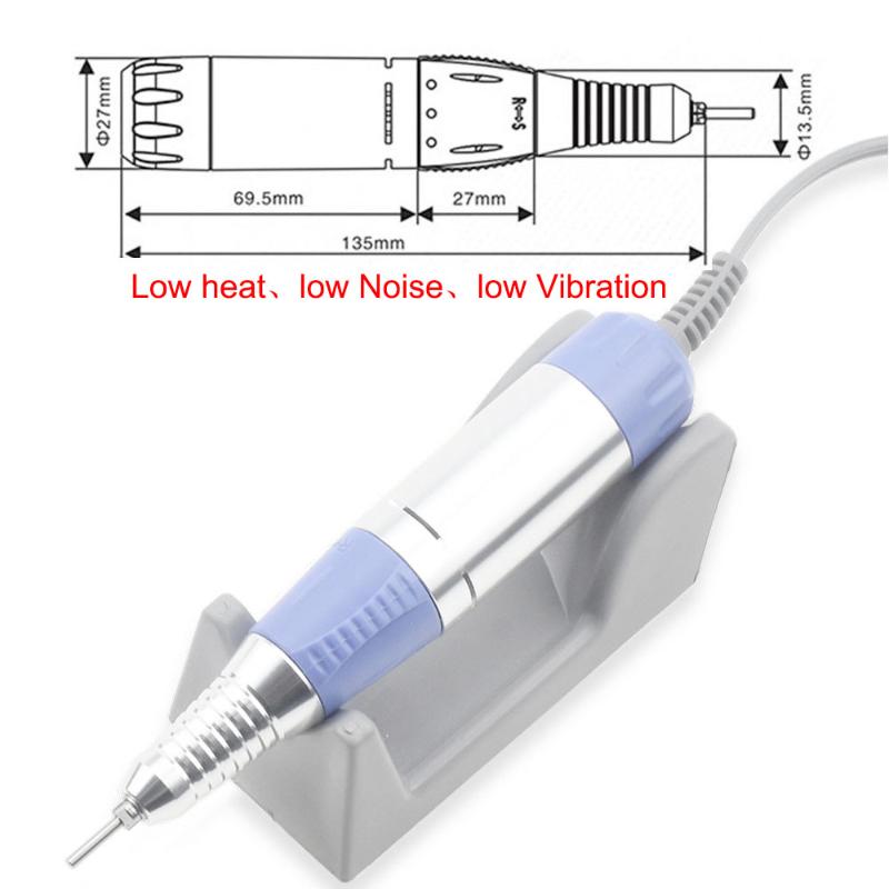 35W 40000RPM JD700 Pro Electric Nail Drill Machine Equipment Manicure Pedicure Files Nail Art Drill Pen Machine Set Tools
