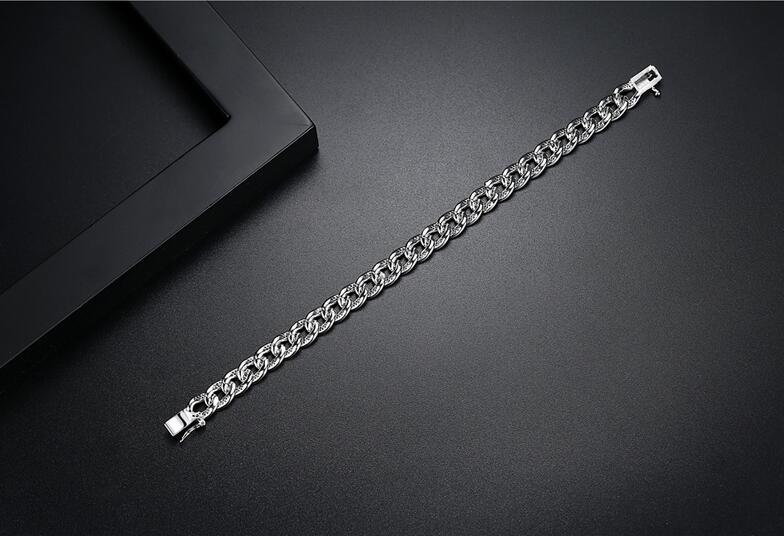 Gold Filled Women's Cubic Zirconia Party Bracelet, Vintage Hip Hop Fashion Jewelry Gift