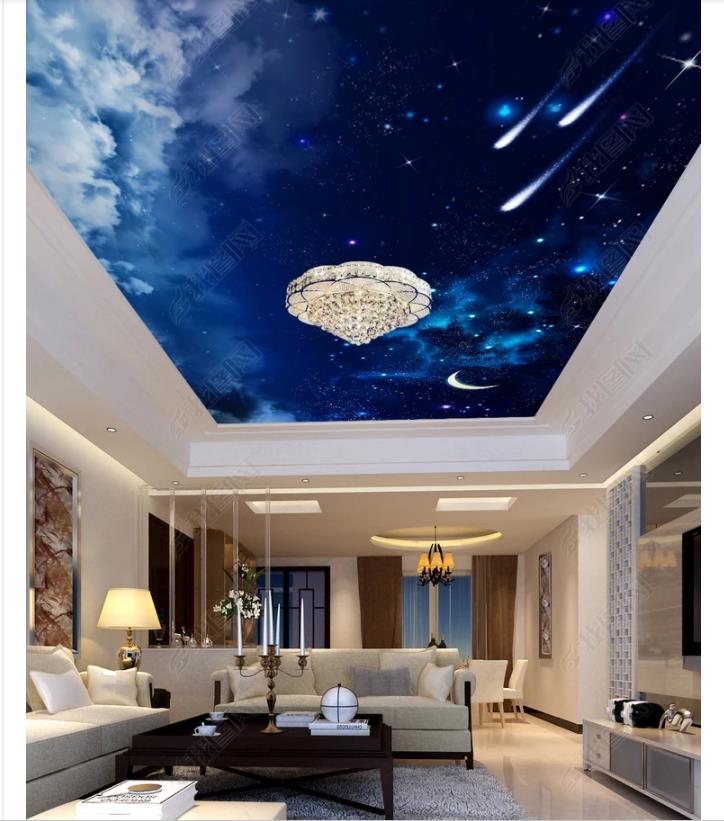 3D zenith mural custom photo ceiling wallpaper Beautiful night sky meteor living room hotel lobby ceiling zenith mural background decoration, Customized
3D zenith mural custom photo ceiling wallpaper Beautiful night sky meteor living room hotel lobby ceiling zenith mural background decoration, Customized