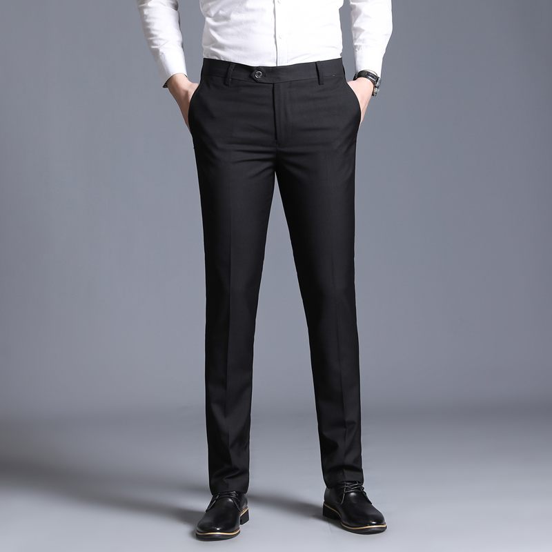 Men's slim suit separate trousers formal wedding business fashion straight men's trousers light grey thin office dress pants, Khaki
Men's slim suit separate trousers formal wedding business fashion straight men's trousers light grey thin office dress pants, Khaki