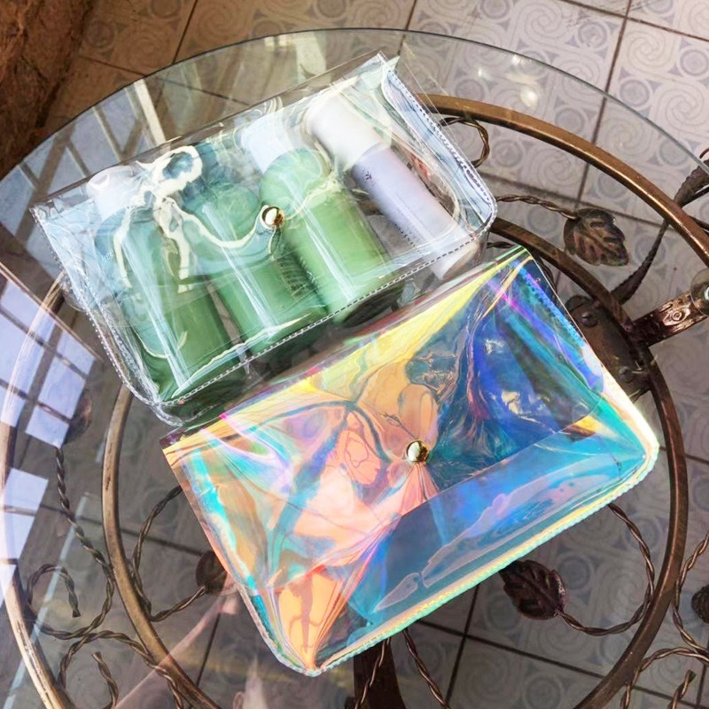 2020 new ladies cosmetic bag transparent PCV seven color storage gift bag storage women's cosmetic
2020 new ladies cosmetic bag transparent PCV seven color storage gift bag storage women's cosmetic