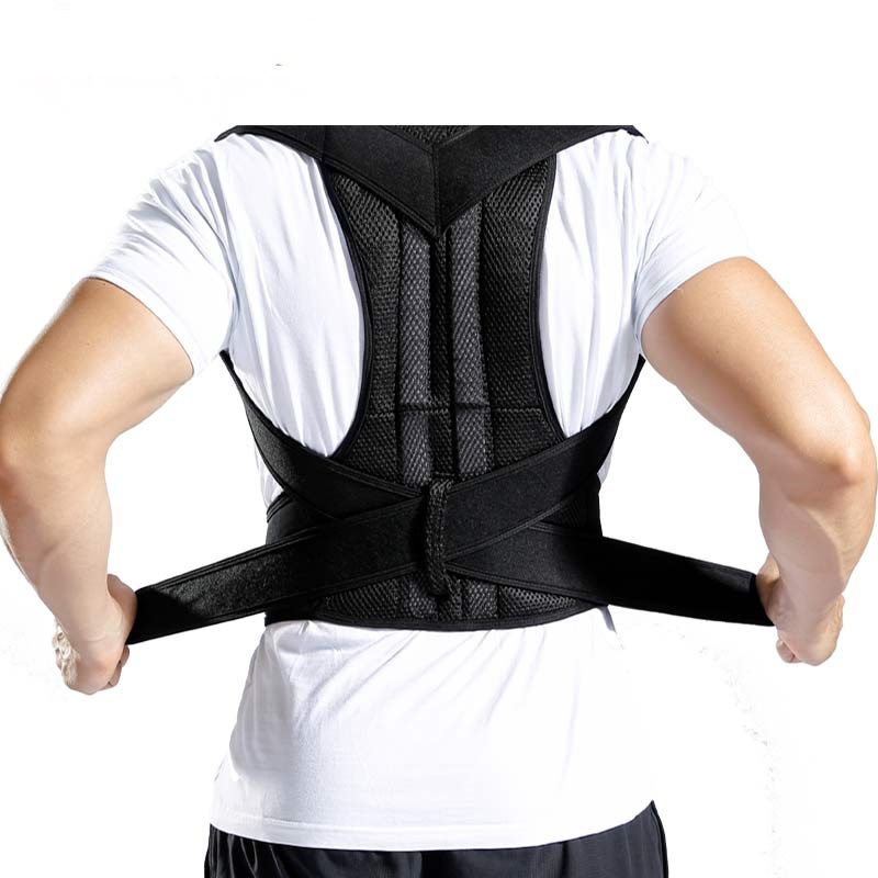 2020 Back Posture Corrector Shoulder Lumbar Brace Spine Support Belt Adjustable Adult Corset Posture Correction Belt Waist Trainer, Black
2020 Back Posture Corrector Shoulder Lumbar Brace Spine Support Belt Adjustable Adult Corset Posture Correction Belt Waist Trainer, Black