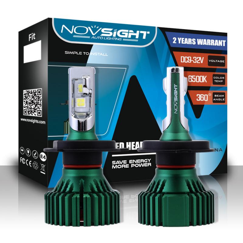 NOVSIGHT 60W 16000LM H4/9003/HB2 Hi/Lo/9006/HB4/9005/HB3/H7/H11 LED Car Headlight Kit Hi/Low Beam Light Bulbs 6500K White Lamp
NOVSIGHT 60W 16000LM H4/9003/HB2 Hi/Lo/9006/HB4/9005/HB3/H7/H11 LED Car Headlight Kit Hi/Low Beam Light Bulbs 6500K White Lamp