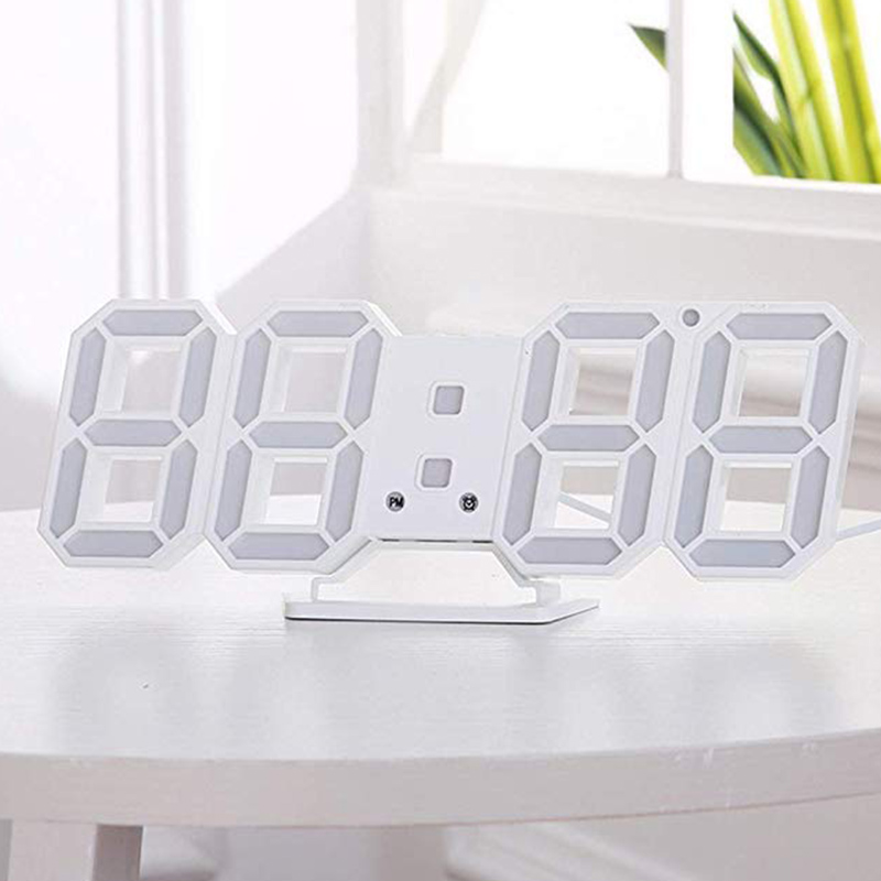 Modern Digital 3D LED Wall Clock Alarm Clocks Snooze Clock with 12/24 Hour Display LAD-sale
Modern Digital 3D LED Wall Clock Alarm Clocks Snooze Clock with 12/24 Hour Display LAD-sale