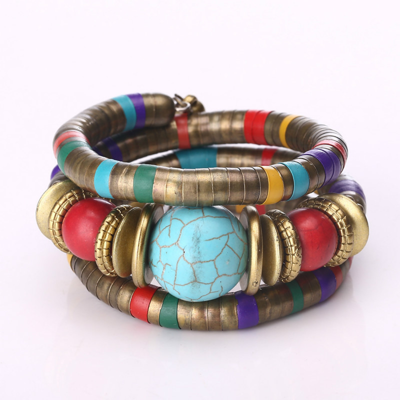 Januarysnow Handmade Men and Women Bohemian Multi-layer Bracelet Snake Bone Shape Bracelet Jewelry for Girls / Women's Gifts Fashion Brace
Januarysnow Handmade Men and Women Bohemian Multi-layer Bracelet Snake Bone Shape Bracelet Jewelry for Girls / Women's Gifts Fashion Brace