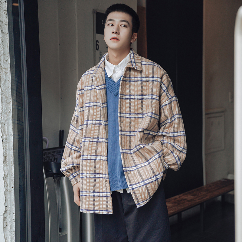 2019 Winter Men' Cashmere Woolen Blends Lapel Collar Loose Wool Trench Coat Male Snow Jacket Leisure Cotton-padded Clothes, Black
2019 Winter Men' Cashmere Woolen Blends Lapel Collar Loose Wool Trench Coat Male Snow Jacket Leisure Cotton-padded Clothes, Black