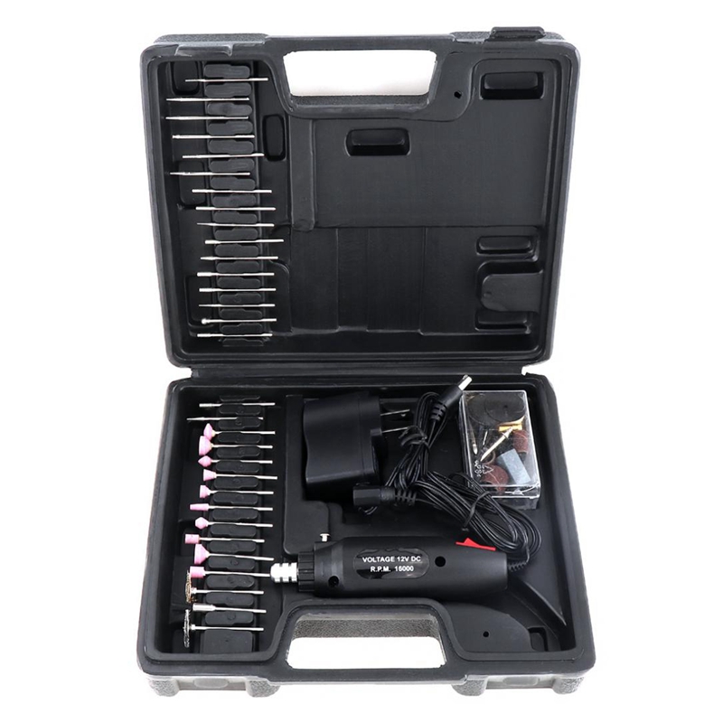 60Pcs/Set 110 / 220V Mini Rechargeable Electric Grinder With Various Wheelhead And Steel Wire Brush For Polishing Us Plug
60Pcs/Set 110 / 220V Mini Rechargeable Electric Grinder With Various Wheelhead And Steel Wire Brush For Polishing Us Plug