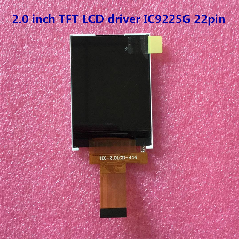 2.0 inch TFT LCD driver IC9225G 22pin LCD screen Mobile phone display Industrial display Display accessory components
2.0 inch TFT LCD driver IC9225G 22pin LCD screen Mobile phone display Industrial display Display accessory components