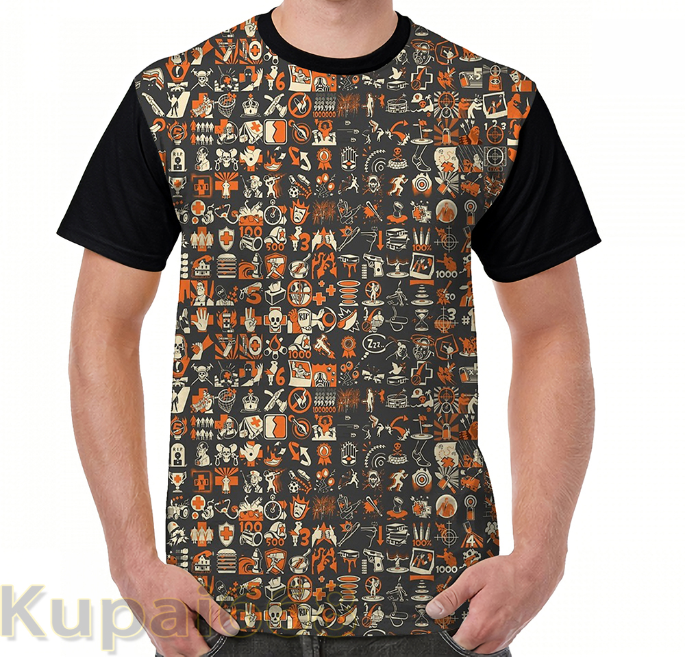 funny Graphic print t shirt men Tops tees Team Fortress 2 Achievement Pattern women T-Shirt Short Sleeve Casual tshirts, 7-women
funny Graphic print t shirt men Tops tees Team Fortress 2 Achievement Pattern women T-Shirt Short Sleeve Casual tshirts, 7-women
