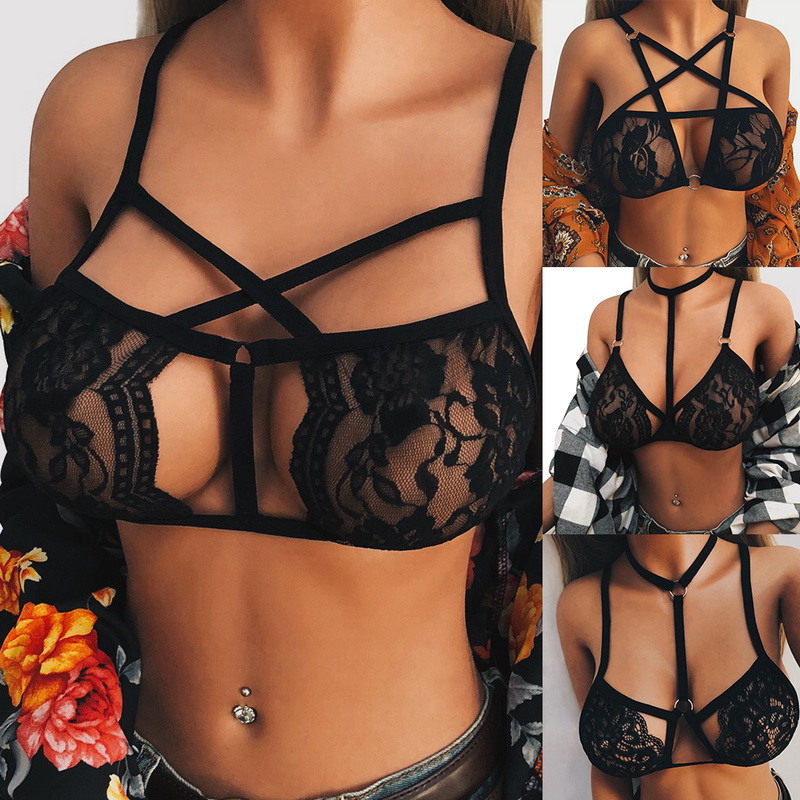 CALOFE Women Sexy Bras Lace Bandage Bralette Bustier Crop Tops Tanks Vest Corset For Female Fashion Solid Bras Plus Size XL
CALOFE Women Sexy Bras Lace Bandage Bralette Bustier Crop Tops Tanks Vest Corset For Female Fashion Solid Bras Plus Size XL