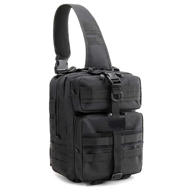 Tactical Shoulder Bag Army MOLLE Crossbody Bag Pack Outdoor Climbing Backpacks Camping Hiking Hunting Sports Men Bags, Black
Tactical Shoulder Bag Army MOLLE Crossbody Bag Pack Outdoor Climbing Backpacks Camping Hiking Hunting Sports Men Bags, Black