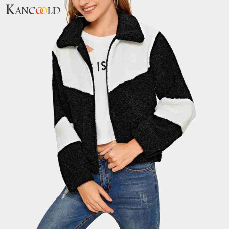 KANCOOLD coats Fashion Womens Casual Cashmere Long Sleeve Patchwork Cardigan Jacket Short Tops Zipper new Coat women 2019DEC4, Black
KANCOOLD coats Fashion Womens Casual Cashmere Long Sleeve Patchwork Cardigan Jacket Short Tops Zipper new Coat women 2019DEC4, Black
