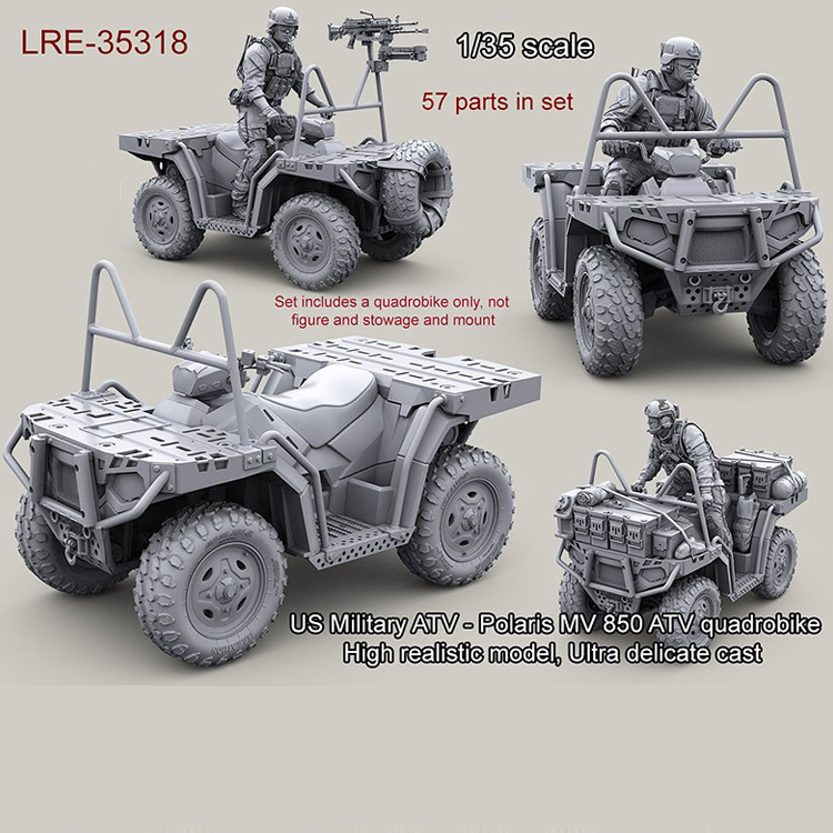1/35 resin model kit US Military ATV - Polaris MV 850 ATV quadrobike (only Car) unpainted and unassembled Free shipping 311G Y190530
1/35 resin model kit US Military ATV - Polaris MV 850 ATV quadrobike (only Car) unpainted and unassembled Free shipping 311G Y190530