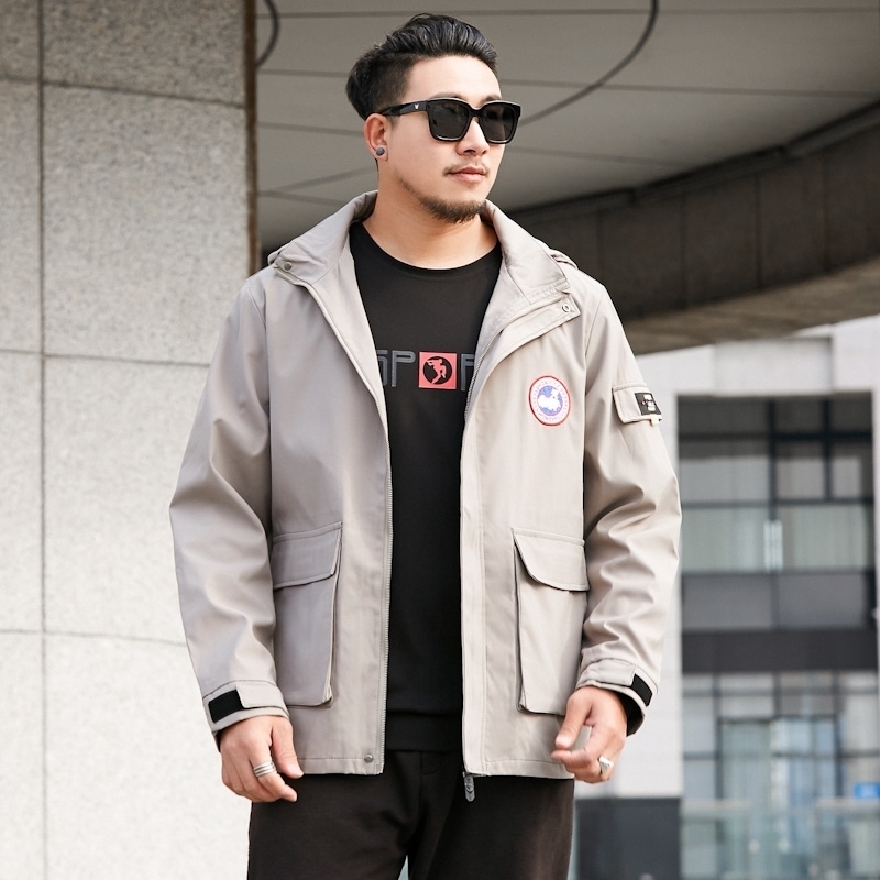 big Plus Size 8xl 7xl 6xl New Autumn Mens Fashion Outerwear Windbreaker Men' S Tooling Jacket Hooded Casual Sporting Coat, Black
big Plus Size 8xl 7xl 6xl New Autumn Mens Fashion Outerwear Windbreaker Men' S Tooling Jacket Hooded Casual Sporting Coat, Black