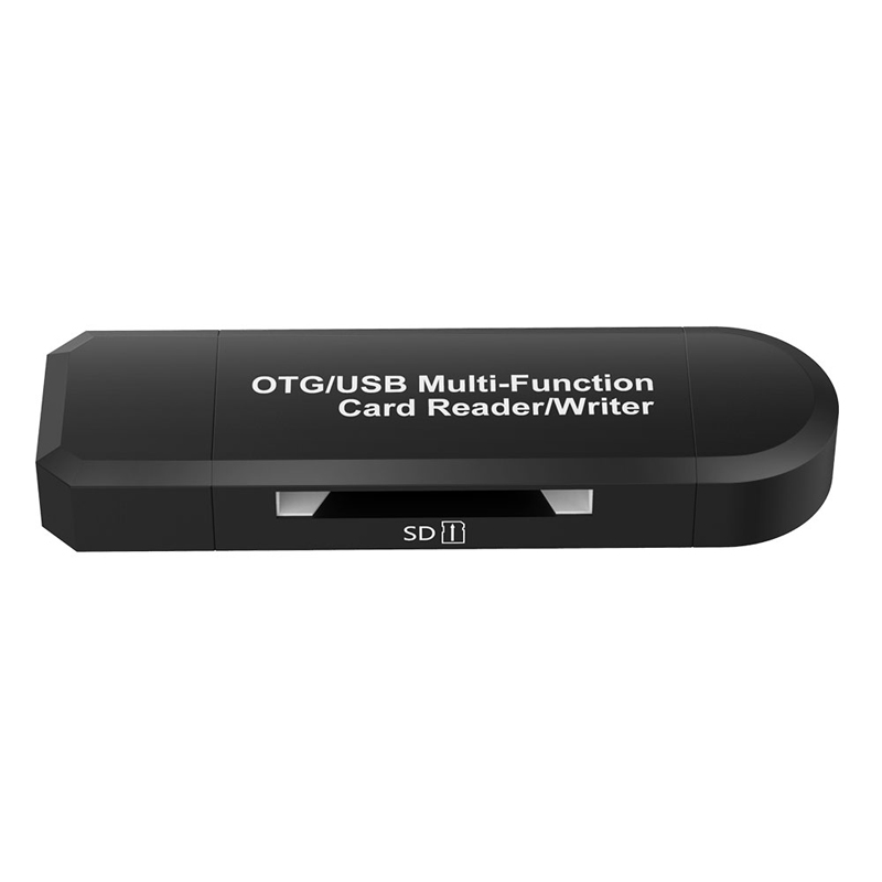 Multi-Function USB 2.0 +OTG Micro SD/SDXC TF Card Reader Adapter U Disk PC Phones Memory Cardreader