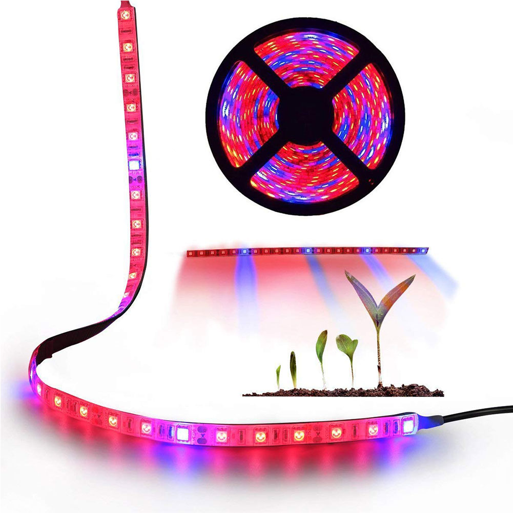 5M/16.4ft Strip LED Grow Light Bar Flexible Soft Strip Light DC12V for Indoor Plants Garden Greenhouse Hydroponic System Kit
5M/16.4ft Strip LED Grow Light Bar Flexible Soft Strip Light DC12V for Indoor Plants Garden Greenhouse Hydroponic System Kit