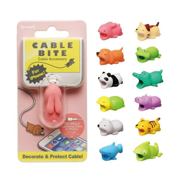 Cable Bite Charger Cable Protector Savor Cover for iPhone Lightings Cute Animal Design Charging Cord Protective от DHgate WW