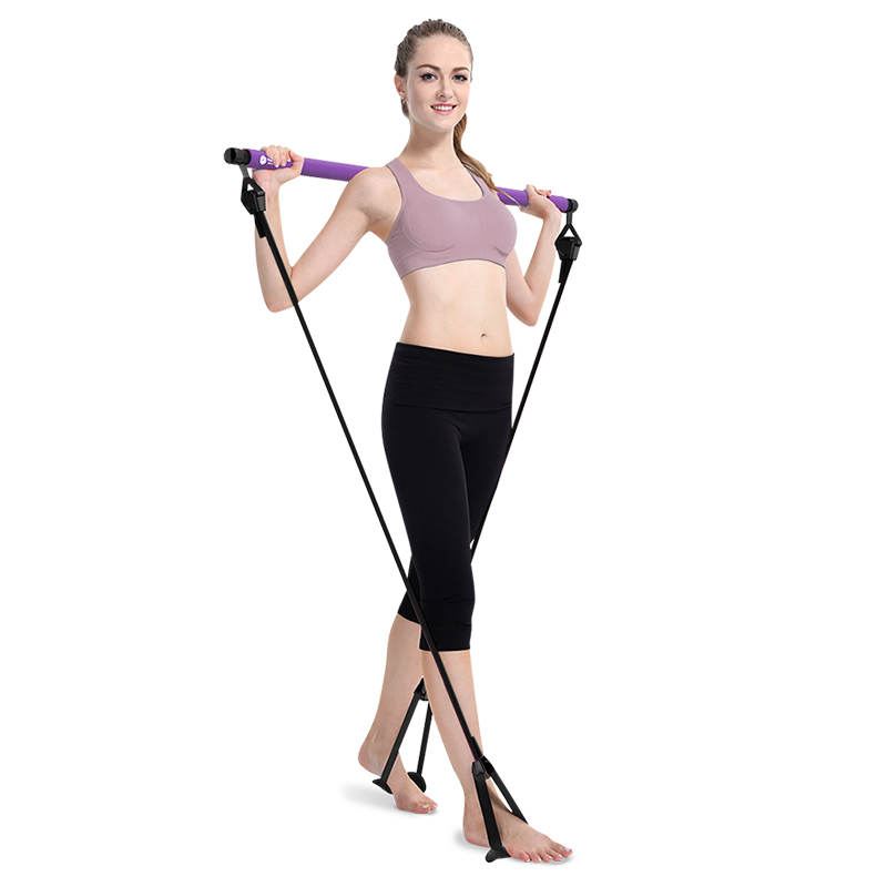 JUFIT Body Abdominal Resistance Rope Puller Multi functional Yoga Rally Rod Yoga Pilates Stick Fitness Bar, Red
JUFIT Body Abdominal Resistance Rope Puller Multi functional Yoga Rally Rod Yoga Pilates Stick Fitness Bar, Red