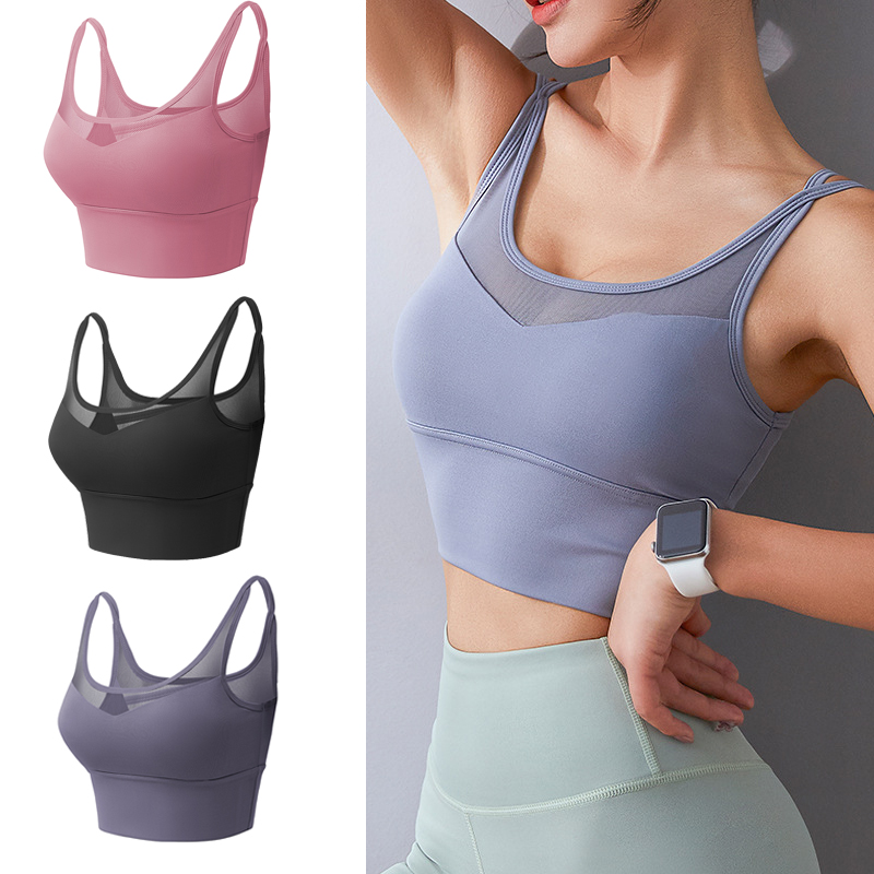 New X-Shape Back Women Sports Bra Sexy Mesh Collar Running Yoga Bra High Strength Shockproof Gym Fitness, Pink
New X-Shape Back Women Sports Bra Sexy Mesh Collar Running Yoga Bra High Strength Shockproof Gym Fitness, Pink