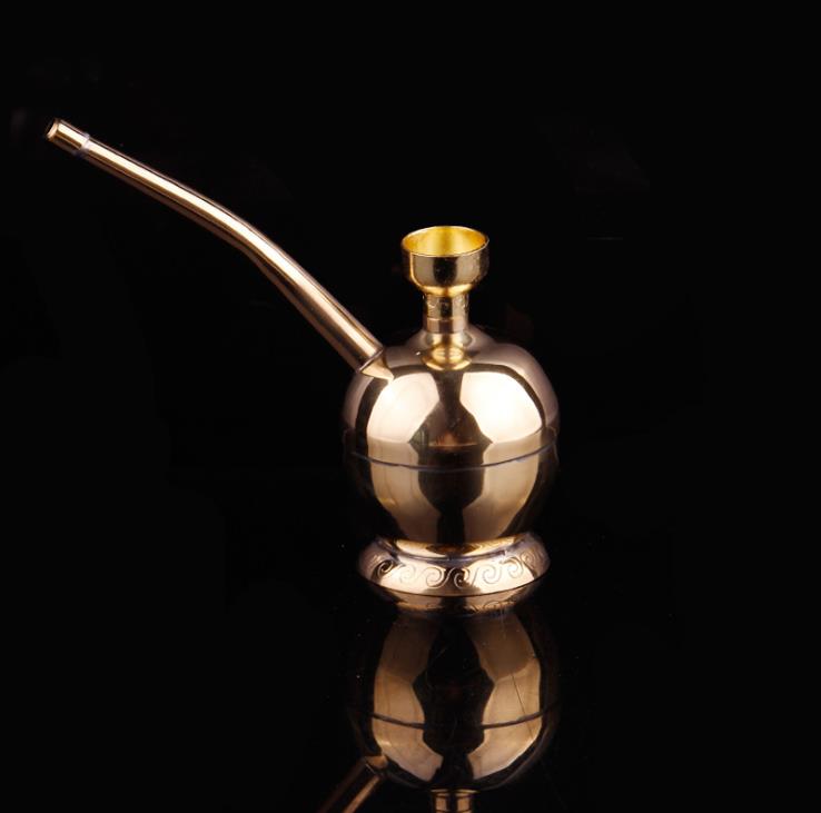 New Brass Water Filtration Environmental Tobacco Pipe Magnetization Filtration Retro Portable Spherical Tobacco Bottle
New Brass Water Filtration Environmental Tobacco Pipe Magnetization Filtration Retro Portable Spherical Tobacco Bottle