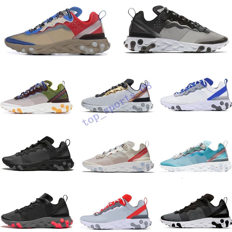 2019 New react element 87 55 running shoes for men women Light Bone triple black white royal Solar red mens trainers sports sneaker runner, 9 dark grey
2019 New react element 87 55 running shoes for men women Light Bone triple black white royal Solar red mens trainers sports sneaker runner, 9 dark grey