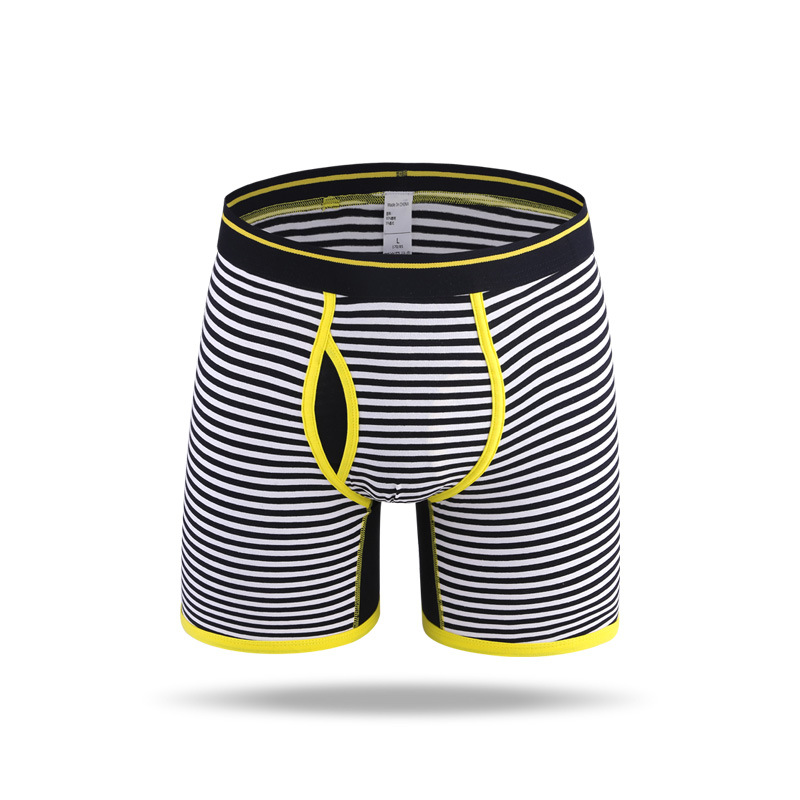 2020 New Men's Striped Underwear Fashion Active Long Boxer Brief Breathable Underwears Mens Comfortable Underpants Size -3XL, Blue1
2020 New Men's Striped Underwear Fashion Active Long Boxer Brief Breathable Underwears Mens Comfortable Underpants Size -3XL, Blue1