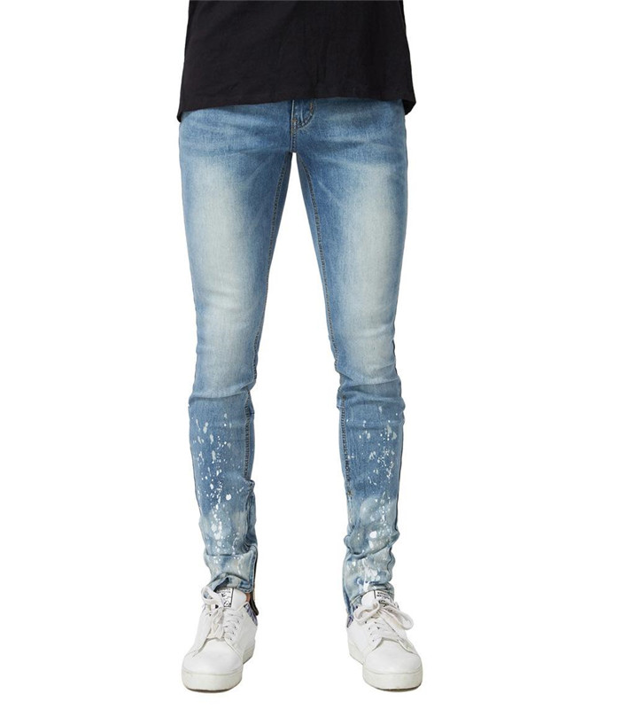 Mens Washed Spring 19ss New Jeans Fashion Male Pencil Pants Male Trousers, Denim blue
Mens Washed Spring 19ss New Jeans Fashion Male Pencil Pants Male Trousers, Denim blue