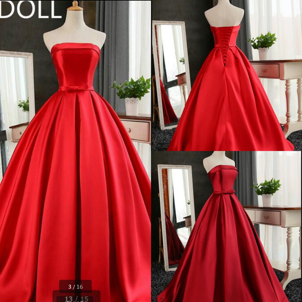 2019 robe de soiree free shipping red ball gown strapless prom dresses sweetheart neckline princess puffy lace up corset prom gowns hot sale, Royal blue
2019 robe de soiree free shipping red ball gown strapless prom dresses sweetheart neckline princess puffy lace up corset prom gowns hot sale, Royal blue