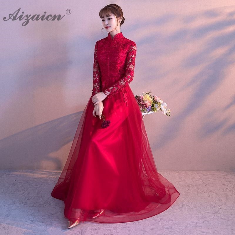 New Summer Women Chinese Traditional Wedding Dress Qipao Red Oriental Style Long Cheongsam Modern Femme Chinoise Evening Gown
New Summer Women Chinese Traditional Wedding Dress Qipao Red Oriental Style Long Cheongsam Modern Femme Chinoise Evening Gown
