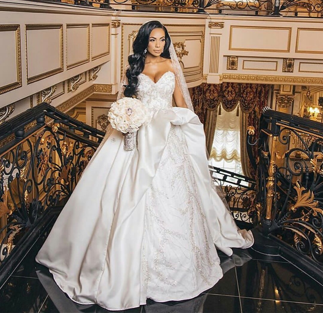 2020 Overskirt Wedding Dresses Sweetheart A Line Lace Beaded Country Wedding Dress Custom Made Sweep Train Vestidos De Novia