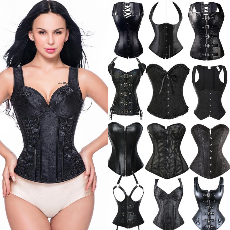 Wholesale Waist Trainer Corset steampunk Bustiers corset sexy gothic clothing Corselet top Burlesque Push up Bras Women Shaper, As photo
Wholesale Waist Trainer Corset steampunk Bustiers corset sexy gothic clothing Corselet top Burlesque Push up Bras Women Shaper, As photo
