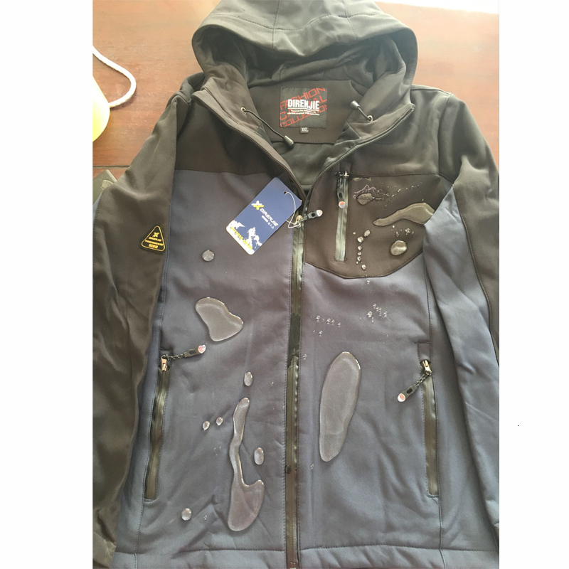 Men Winter Waterproof Fish Climb Camp Ski Trekking Hiking Fleece SoftShell Outdoor Jackets Pants Set Hood Trousers 5XL Oversized T190919