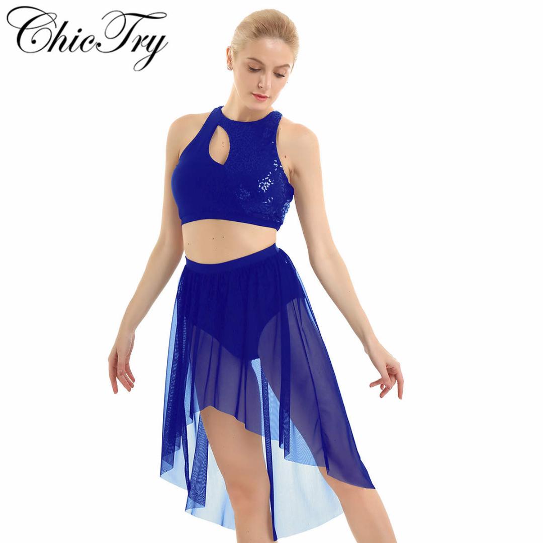 Sequins Women Female Ballet Dancewear Stage Performance Ballet Outfits Tank Top High-Low Latin Dance Tulle Dress Lyrical Costume, Black
Sequins Women Female Ballet Dancewear Stage Performance Ballet Outfits Tank Top High-Low Latin Dance Tulle Dress Lyrical Costume, Black