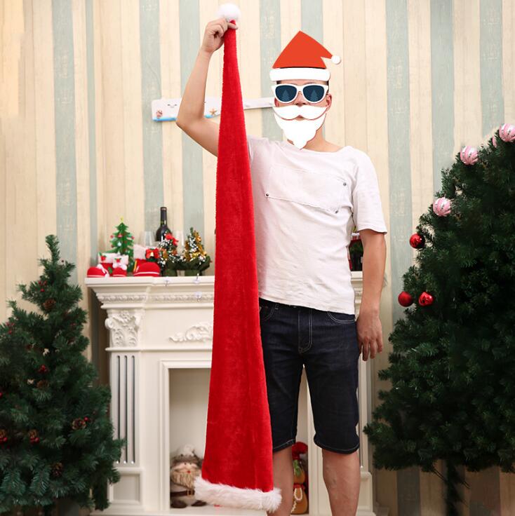 Christmas Red Hat Long Adult Plush Hat Red White Cap Decoration for Costume Adult Children Christmas gift
Christmas Red Hat Long Adult Plush Hat Red White Cap Decoration for Costume Adult Children Christmas gift