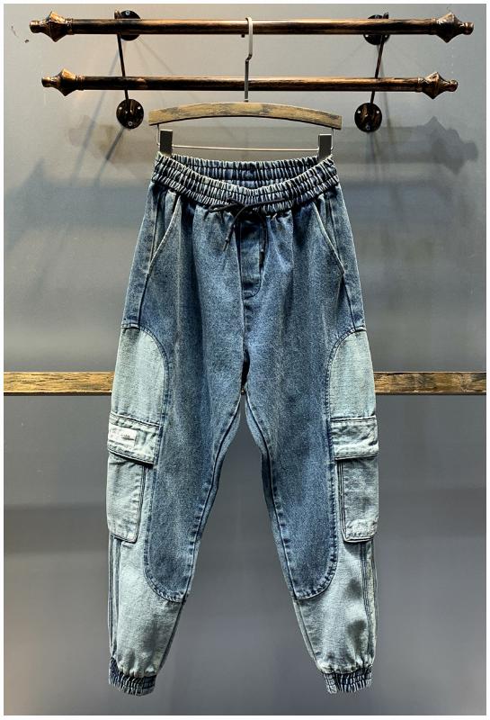 AH0262 Fashion Men's Jeans 2020 Runway Luxury European Design party style Men's Clothing, As pic
AH0262 Fashion Men's Jeans 2020 Runway Luxury European Design party style Men's Clothing, As pic
