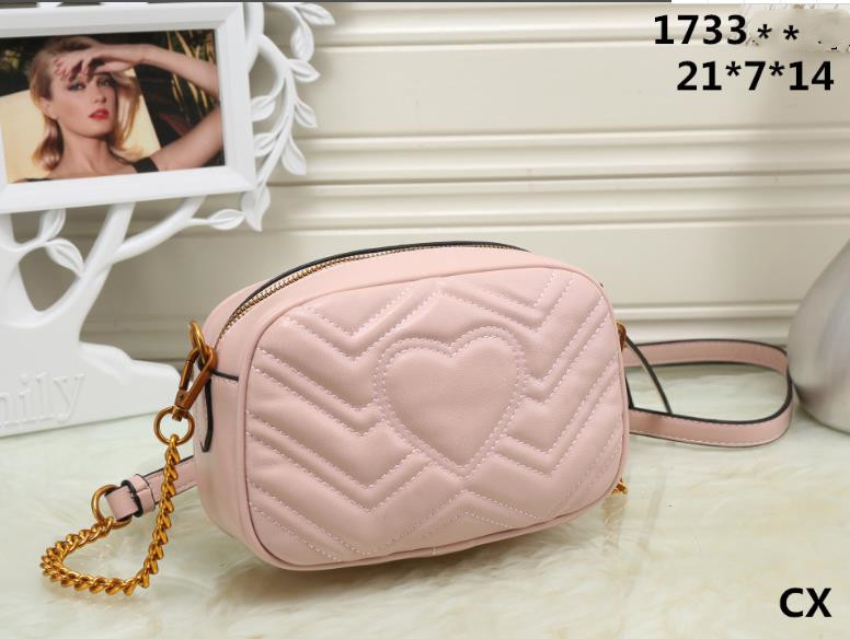 High Quality New Designer Luxury Women Handbags Famous Gold Chain Shoulder Bags Crossbody Soho Bag Disco Shoulder Bag Purse Wallet 5 colors