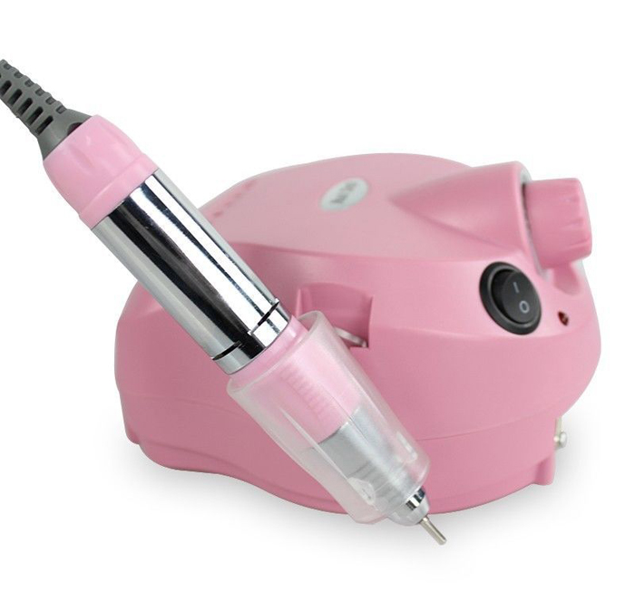 Hot Nail Art Equipment Electric Acrylic Nail Art Drill Nail Polish Machine File Buffer Bits Manicure Pedicure Kit 110v - 220v DHL