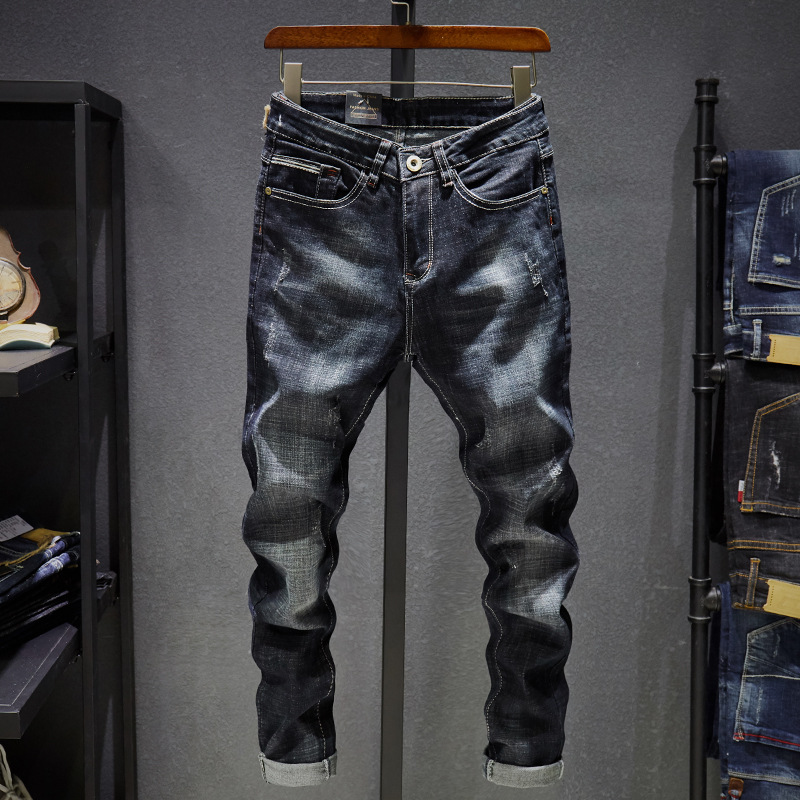 Real Style Fashion Full Length Solid Skinny Jeans Men Clothing Denim Pants Casual Trousers Male Famous, L823
Real Style Fashion Full Length Solid Skinny Jeans Men Clothing Denim Pants Casual Trousers Male Famous, L823
